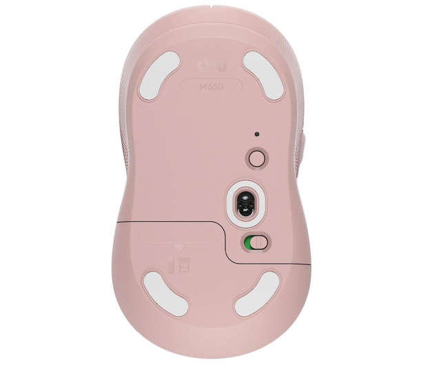 LOGITECH Signature M650 L Wireless Mouse Rózowa - 713347 - zdjęcie 5